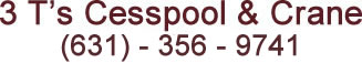 3Ts Cesspool and Crane